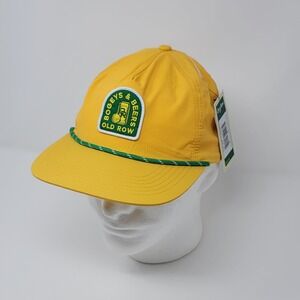 Old Row Yellow 'Boogeys & Beers' Rope-Trim Snapback Hat
